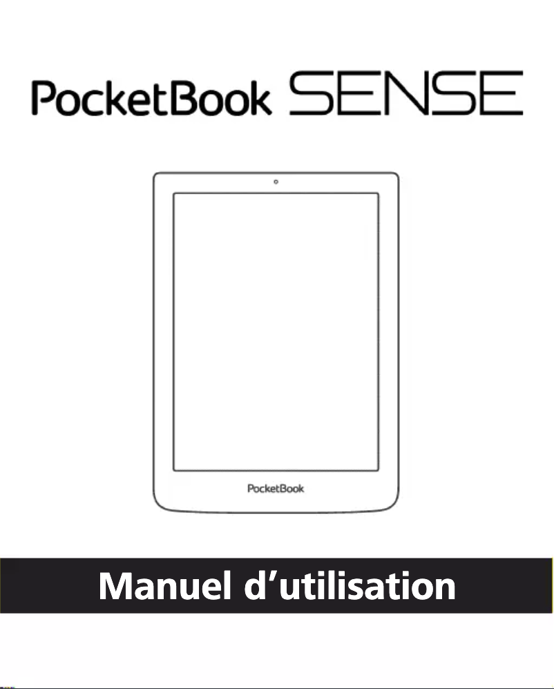 Page 1 de la notice Manuel utilisateur PocketBook Sense