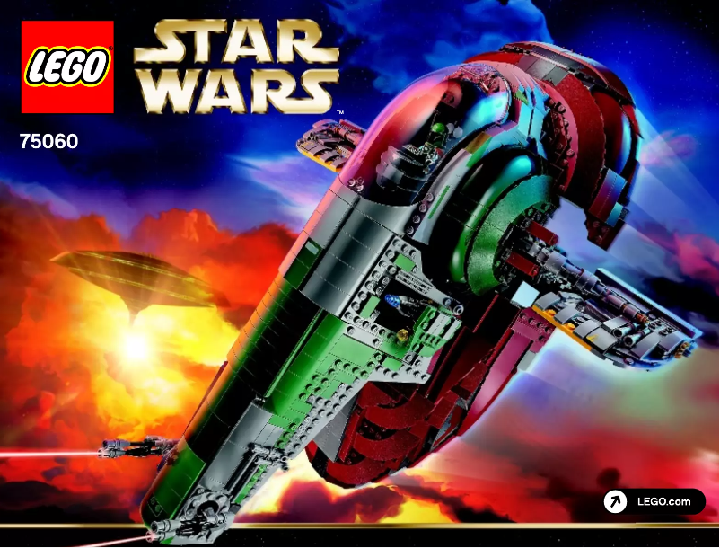 Page 1 de la notice Manuel utilisateur Lego Slave I