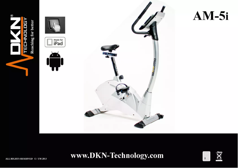 Page 1 de la notice Manuel utilisateur DKN AM-5i