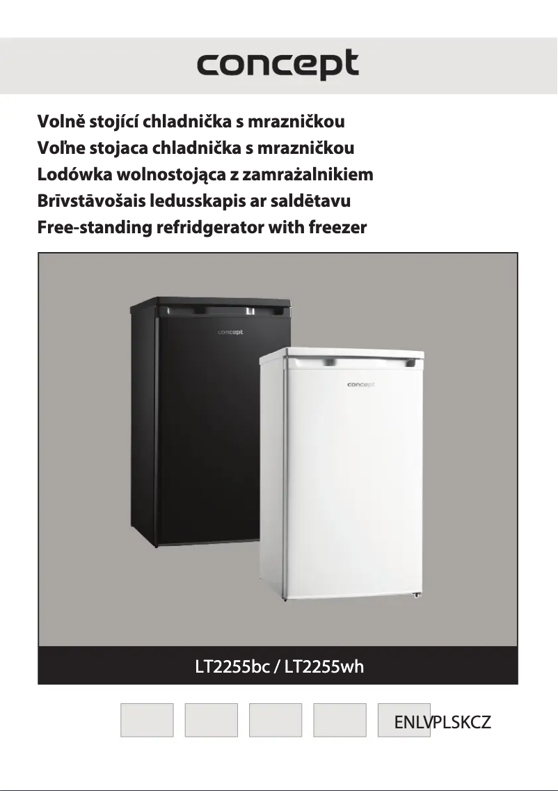 Page 1 de la notice Manuel utilisateur Concept LT2255bc