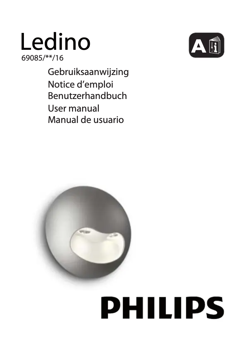 Página 1 del manual Manual de usuario Philips Ledino 690853116