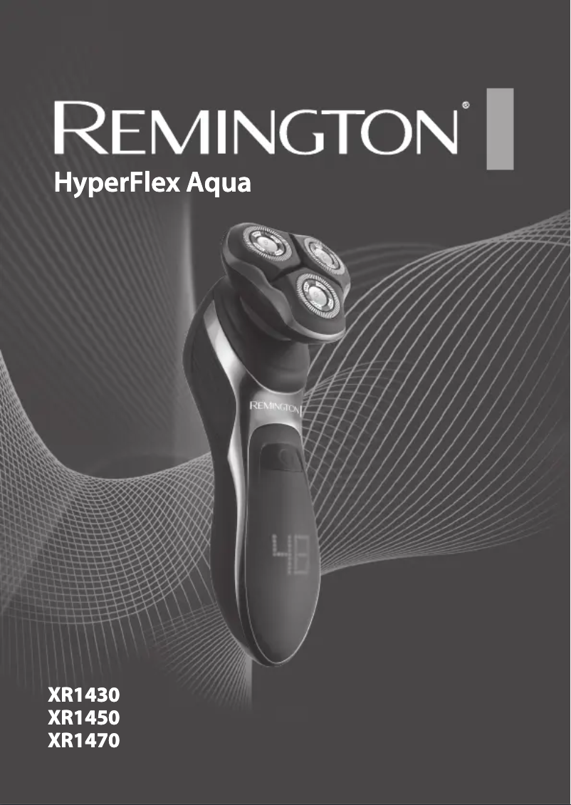 Página 1 del manual Manual de usuario Remington HyperFlex Aqua XR1470
