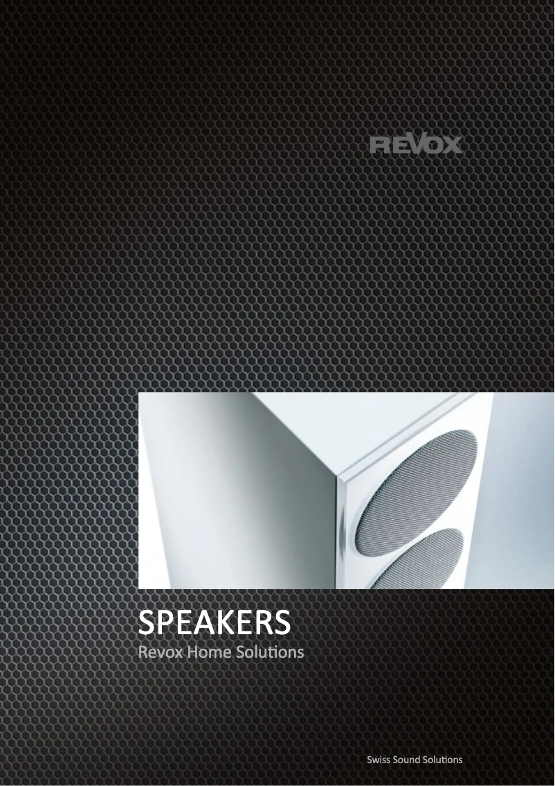 Page 1 de la notice Brochure Revox Inceiling I82 stereo