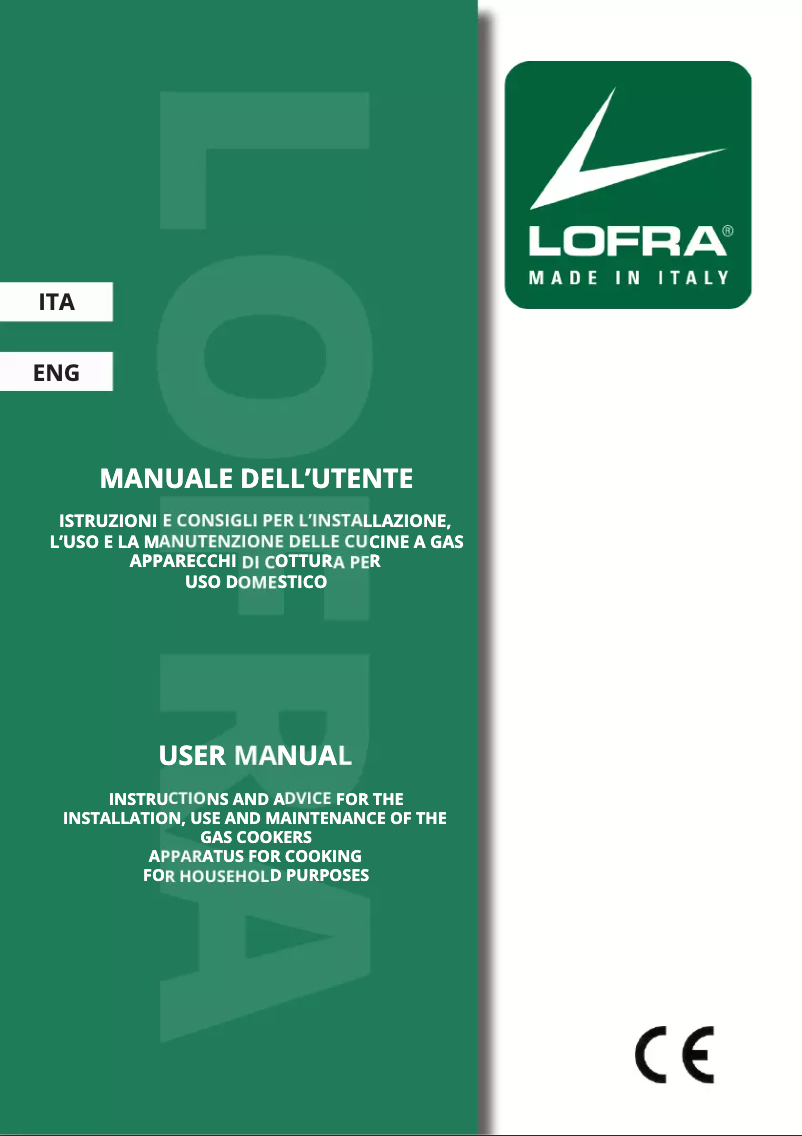 Página 1 del manual Manual de usuario Lofra PRD96MFTE/5I