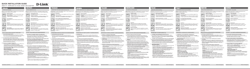 Page 1 de la notice Manuel utilisateur D-Link GO-RT-AC750
