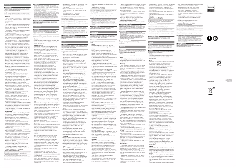 Página 1 del manual Manual de usuario Philips Viva Collection HR1856