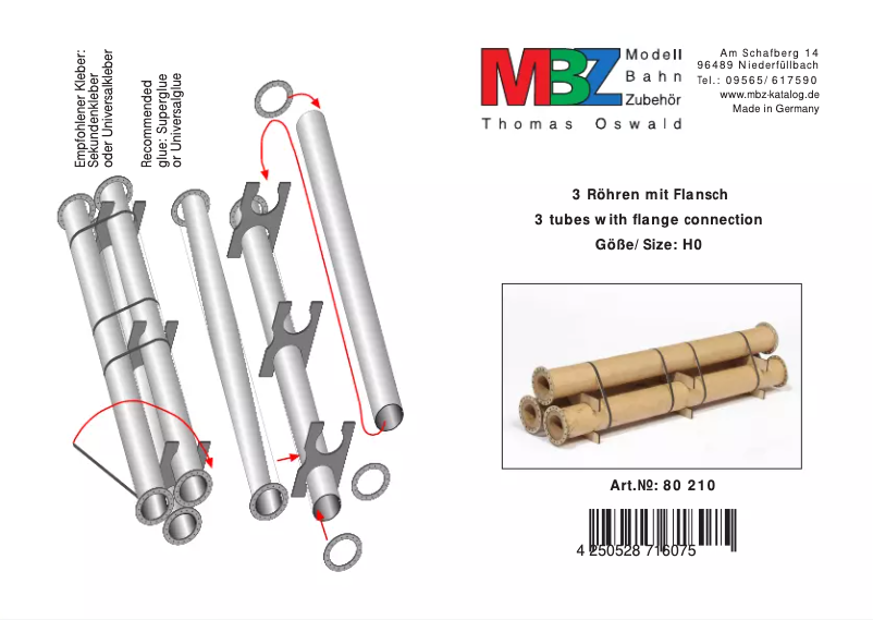 Página 1 del manual Manual de usuario MBZ 80210