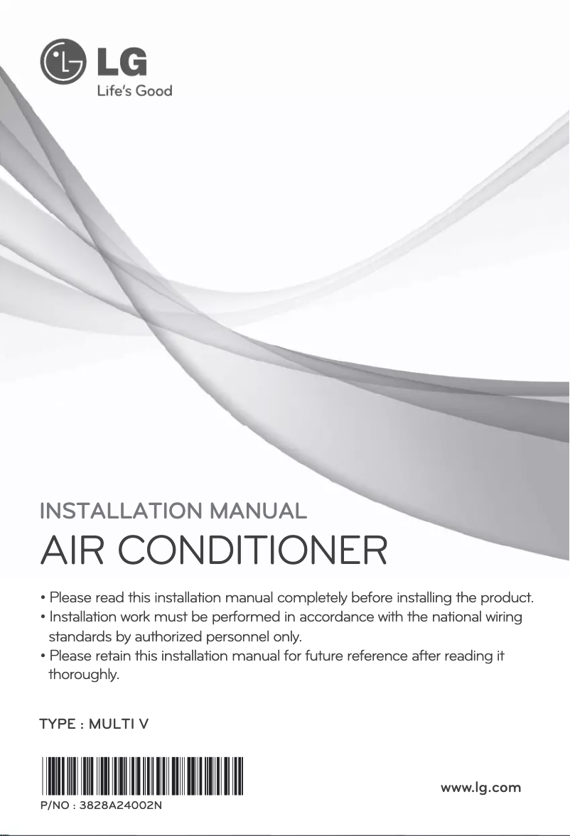 Página 1 del manual Manual de usuario LG ARUV50LT2