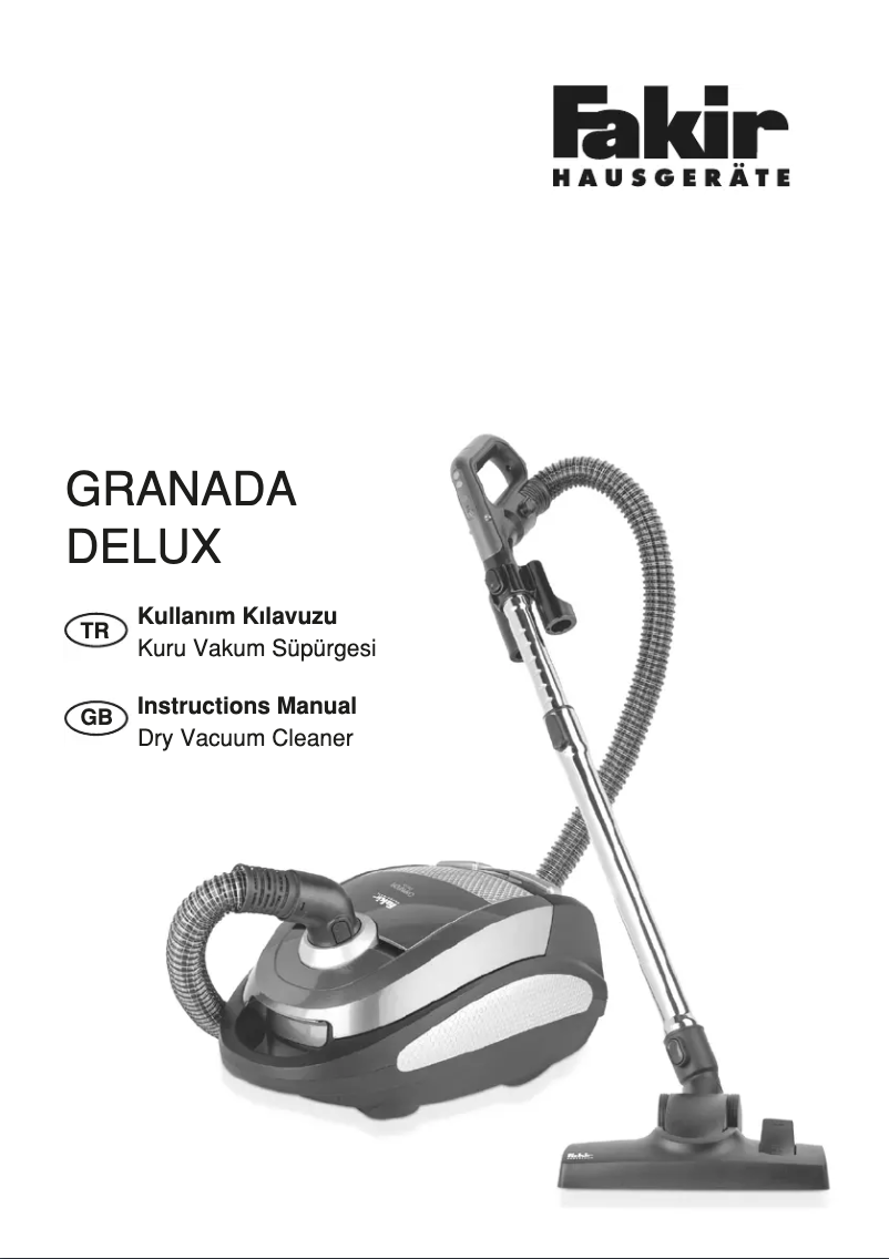 Página 1 del manual Manual de usuario Fakir Granada Delux