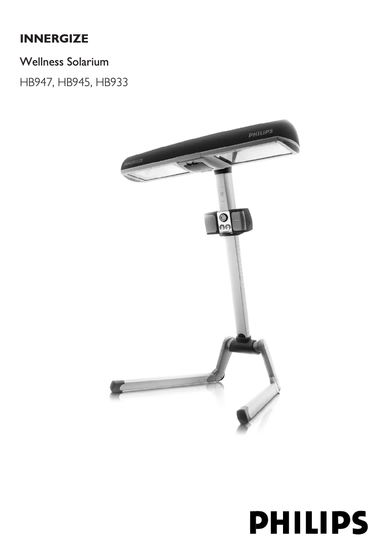 Page 1 de la notice Manuel utilisateur Philips Innergize HB945