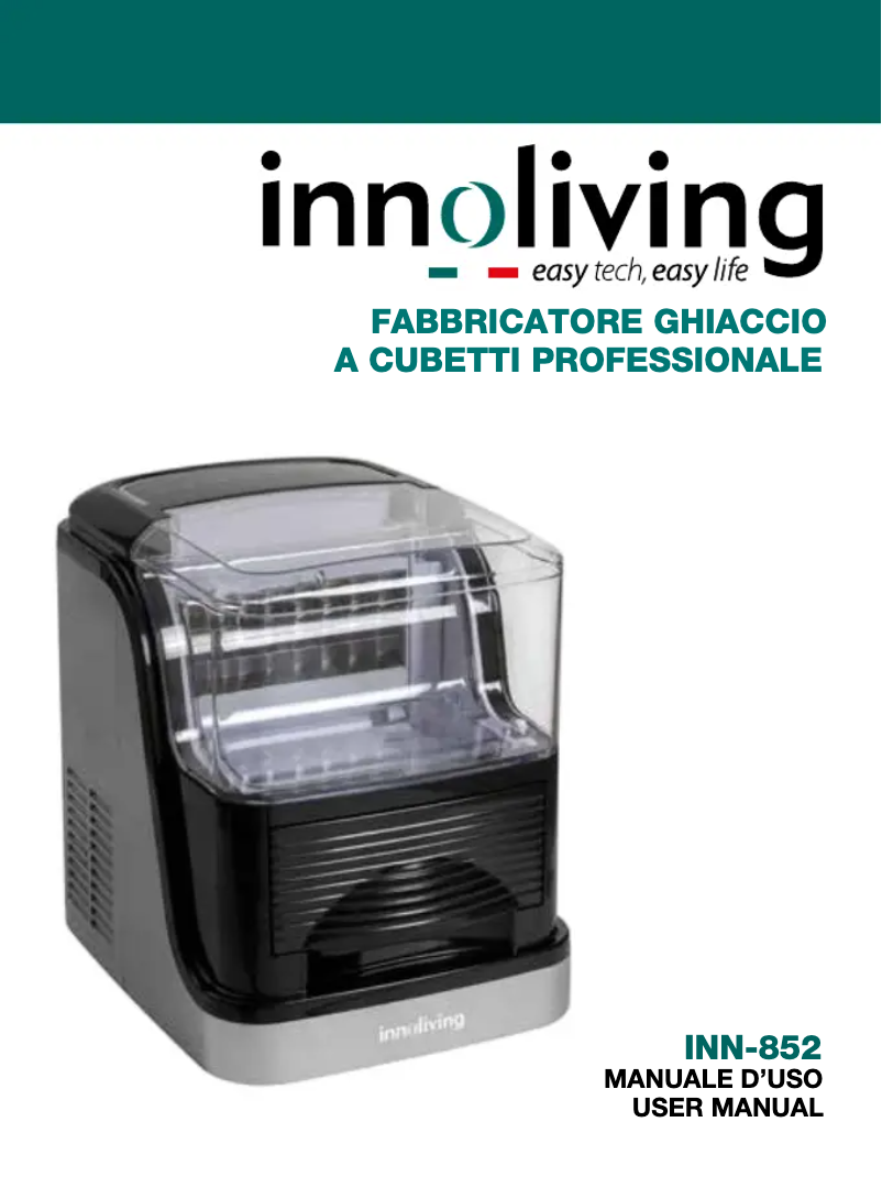 Page 1 de la notice Manuel utilisateur Innoliving INN-852