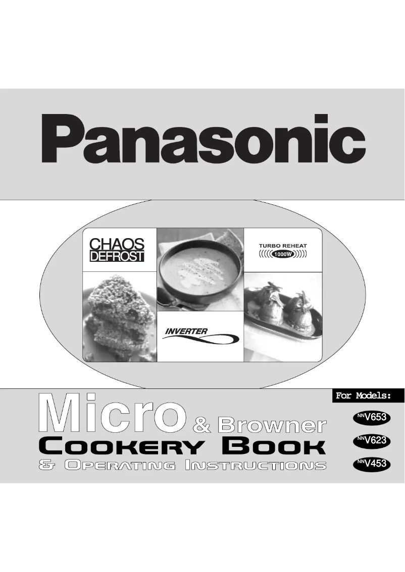 Página 1 del manual Manual de usuario Panasonic NN-V453