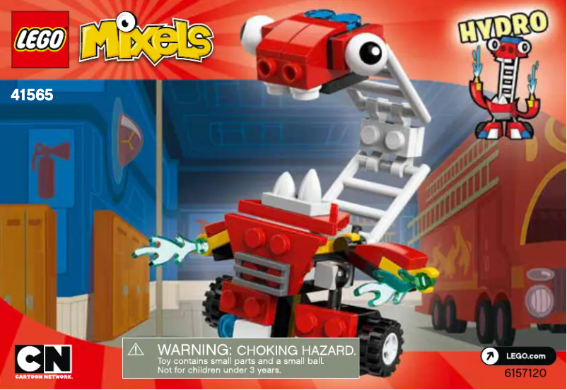 Page 1 de la notice Manuel utilisateur Lego Mixels 41565