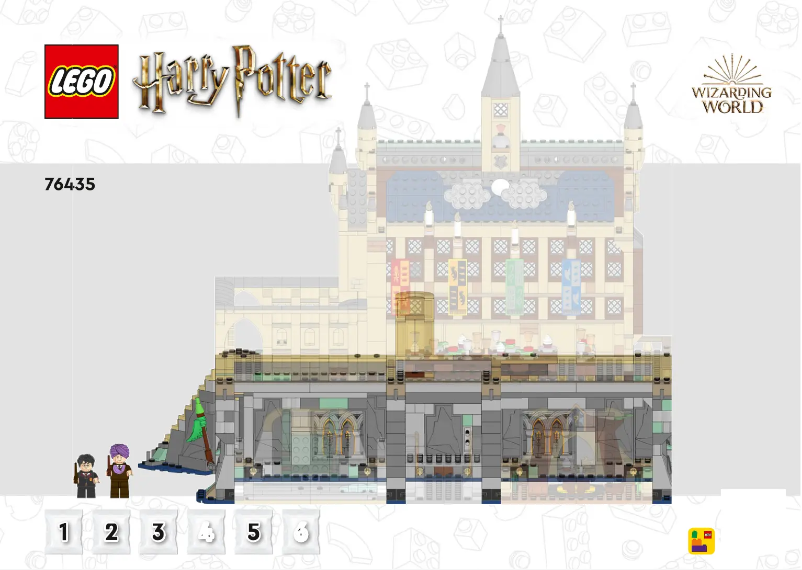 Página 1 del manual Manual de usuario Lego Harry Potter 76435