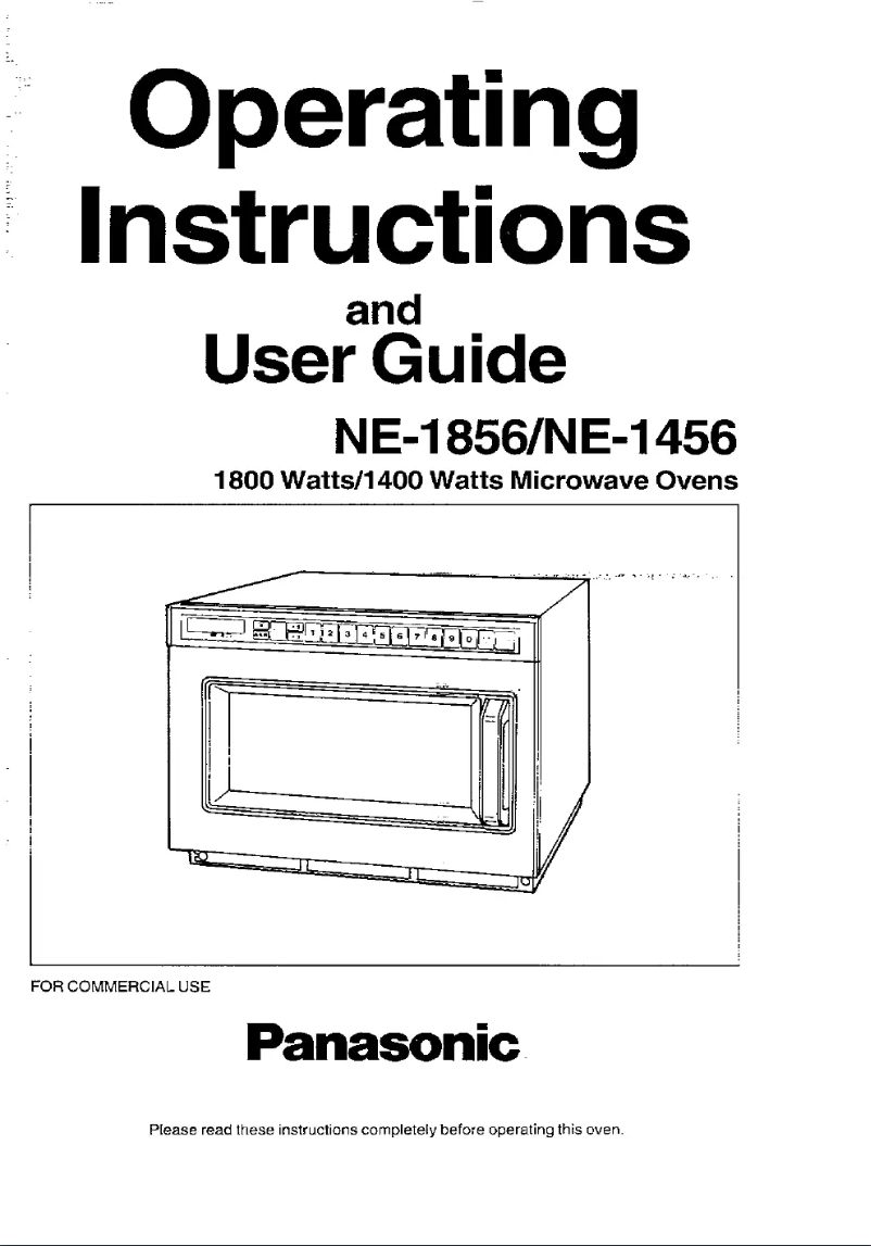 Página 1 del manual Manual de usuario Panasonic NE-1456