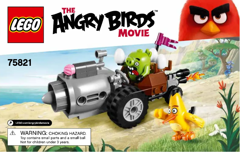 Página 1 del manual Manual de usuario Lego Angry Birds 75821