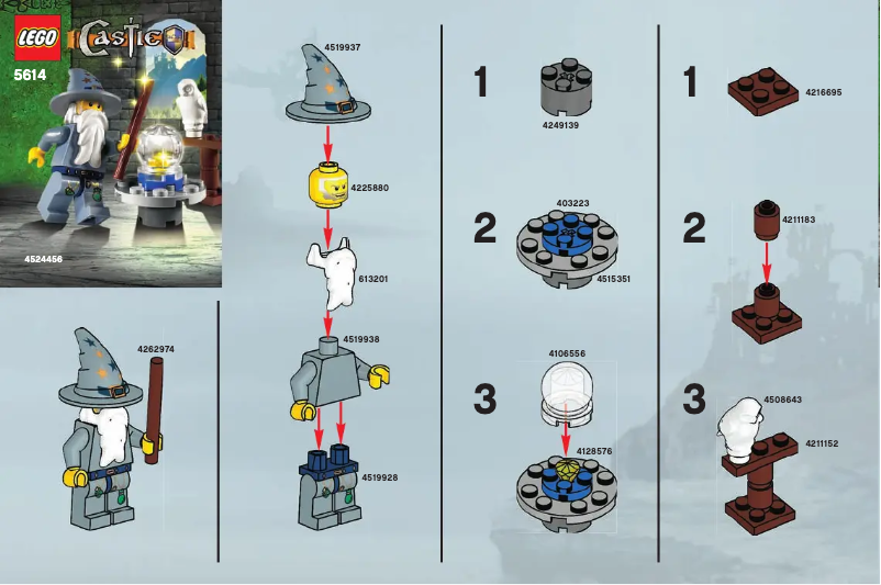 Página 1 del manual Manual de usuario Lego The Good Wizard