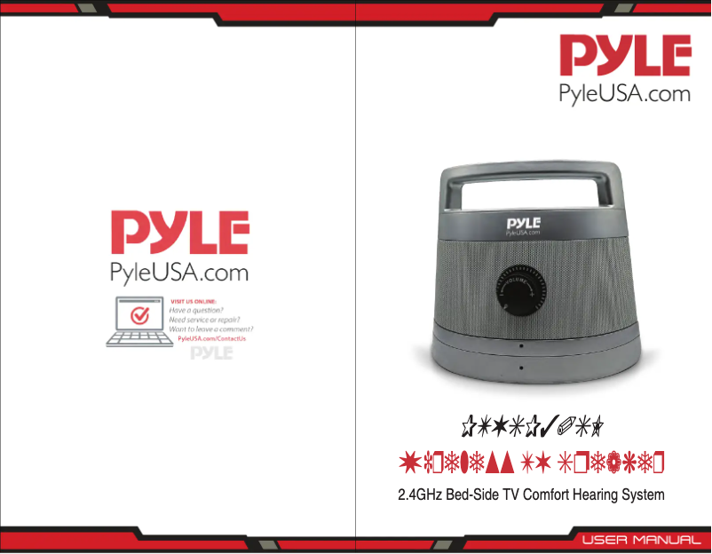 Page 1 de la notice Manuel utilisateur Pyle PTVSP30SL