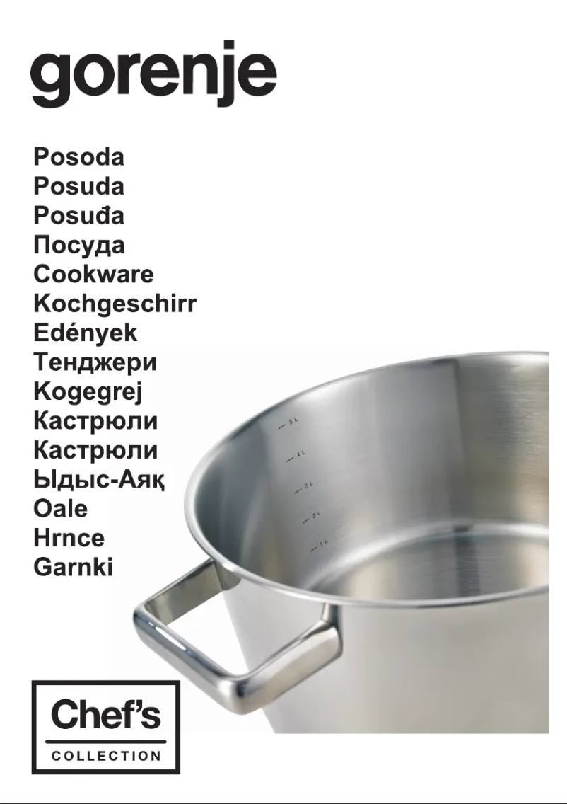 Page n°1 - Manuel utilisateur Gorenje CWSA08HC