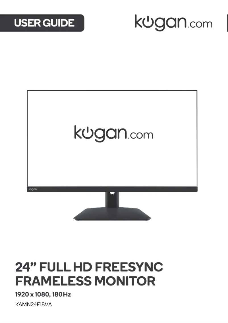 Page 1 de la notice Manuel utilisateur Kogan KAMN24F18VA