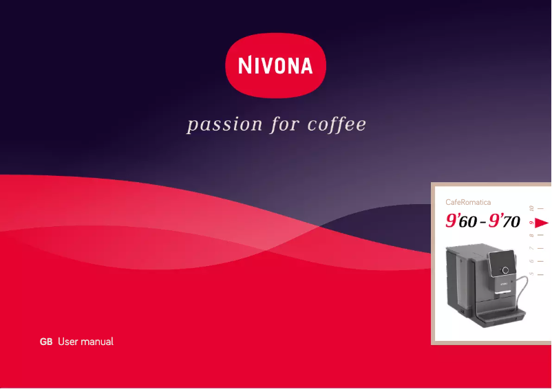 Page 1 de la notice Manuel utilisateur Nivona CafeRomatica 960