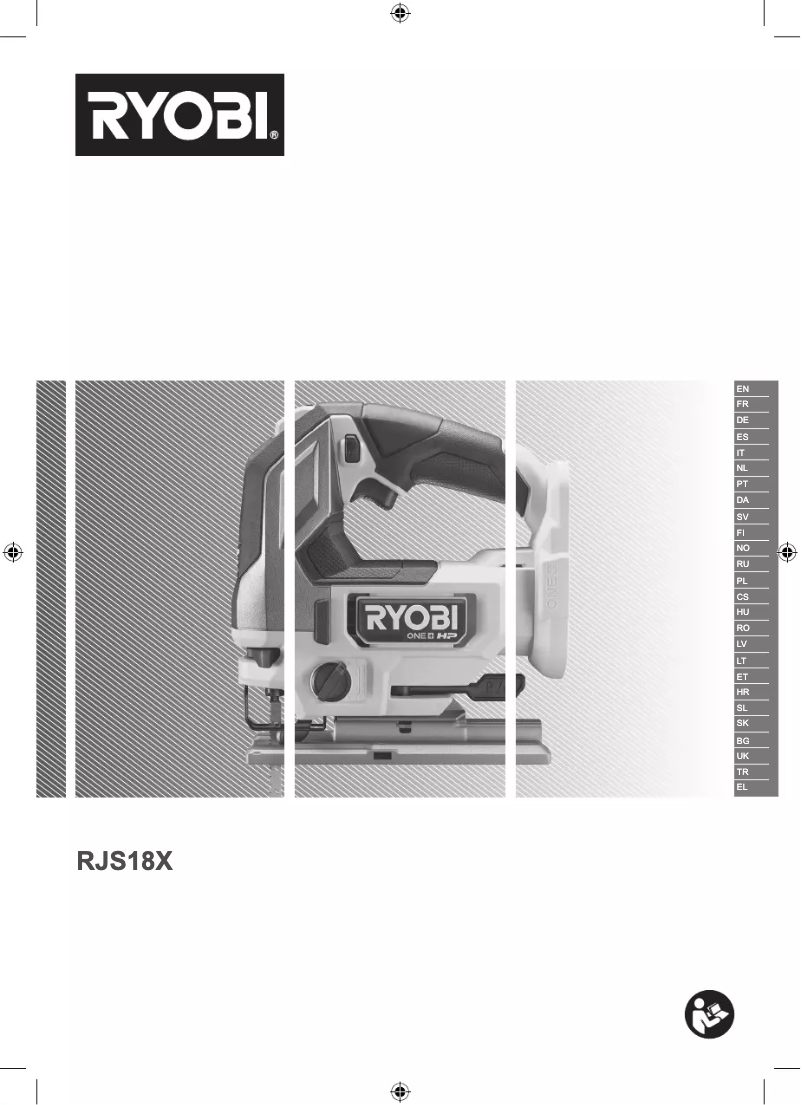 Page 1 de la notice Manuel utilisateur RYOBI One+ RJS18X