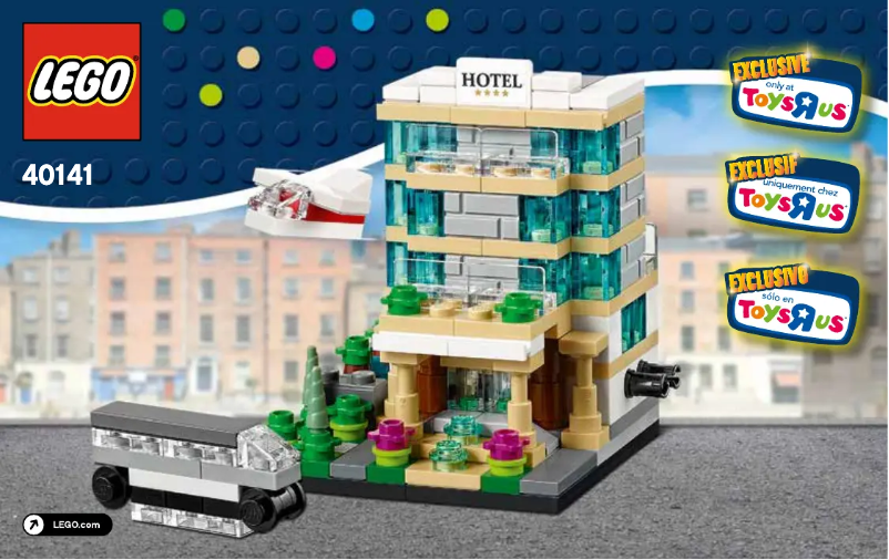 Página 1 del manual Manual de usuario Lego Bricktober Hotel 40141