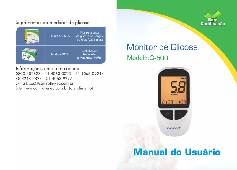 Page 1 de la notice Manuel utilisateur Bioland G-500