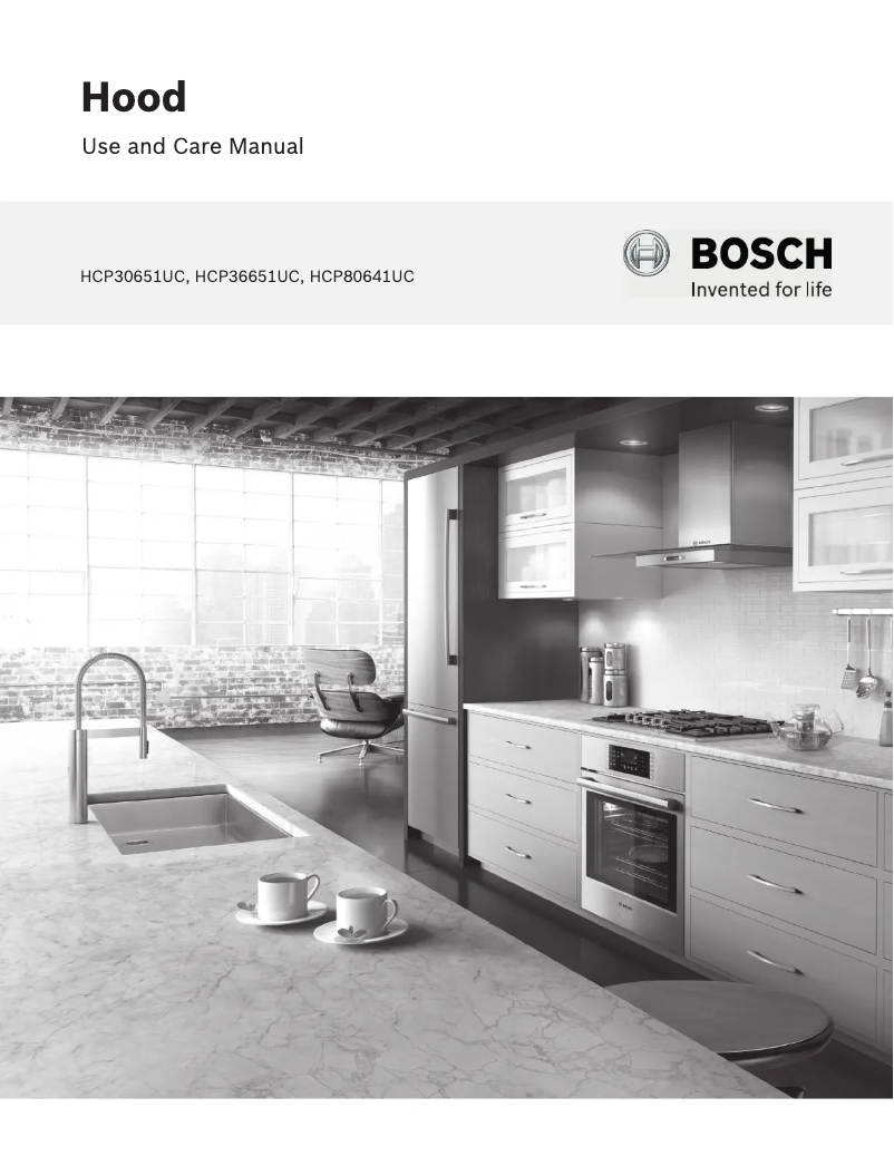 Page 1 de la notice Manuel utilisateur Bosch HCP80641UC