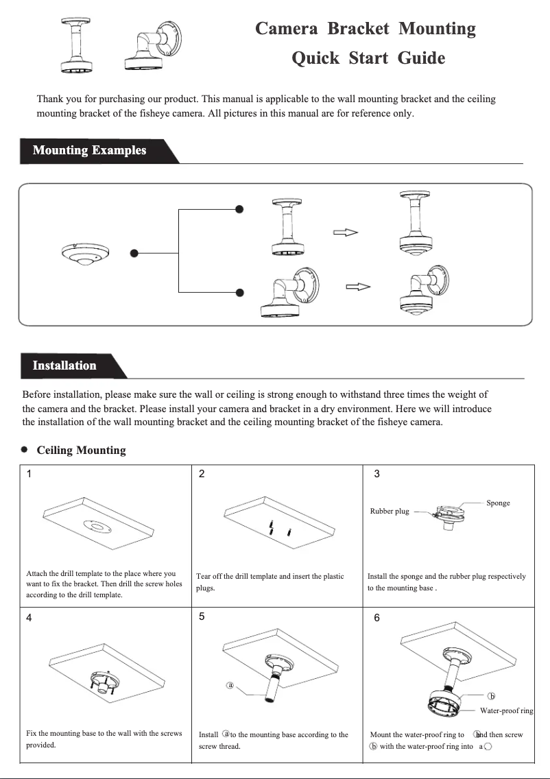 Page 1 de la notice Guide de démarrage rapide Speco Technologies CLT5