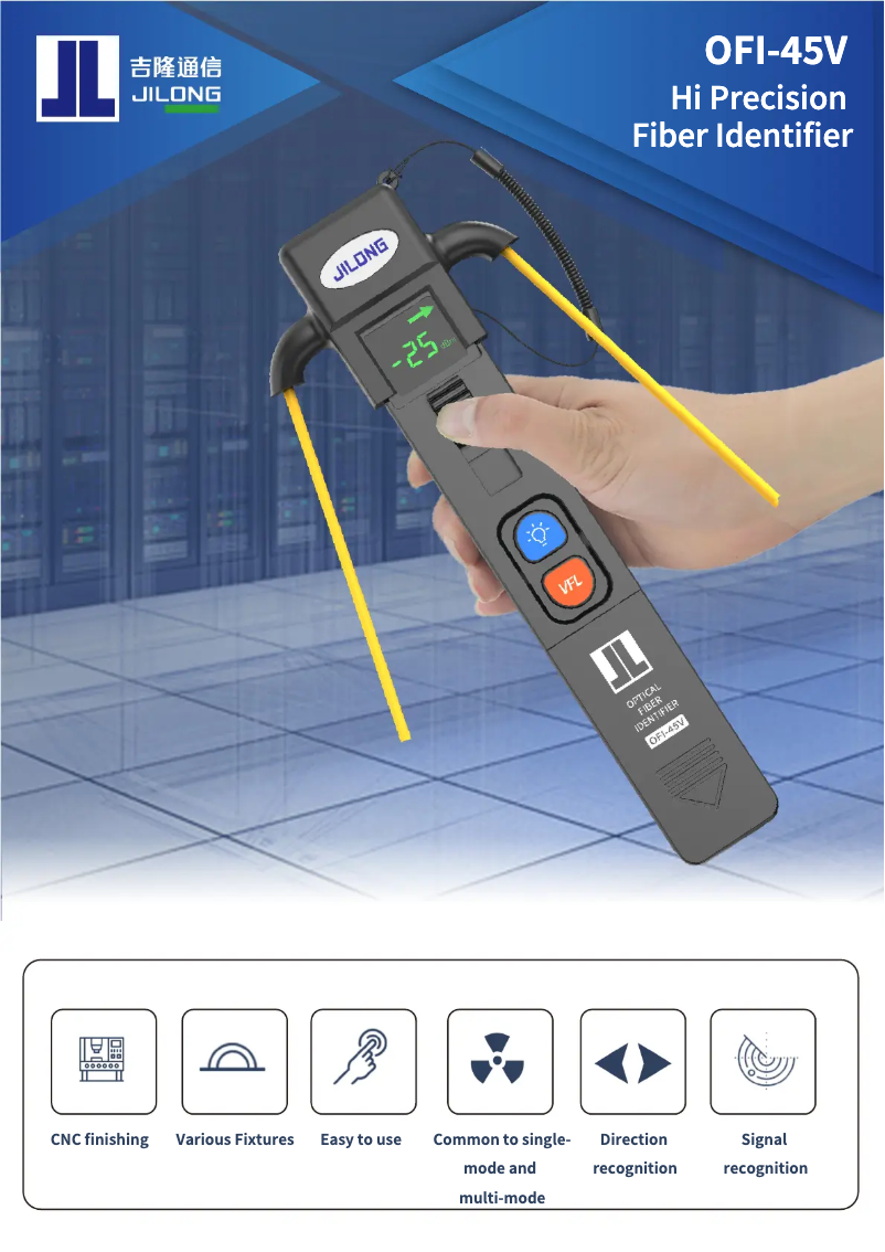 Page 1 de la notice Manuel utilisateur JILONG OFI-45V