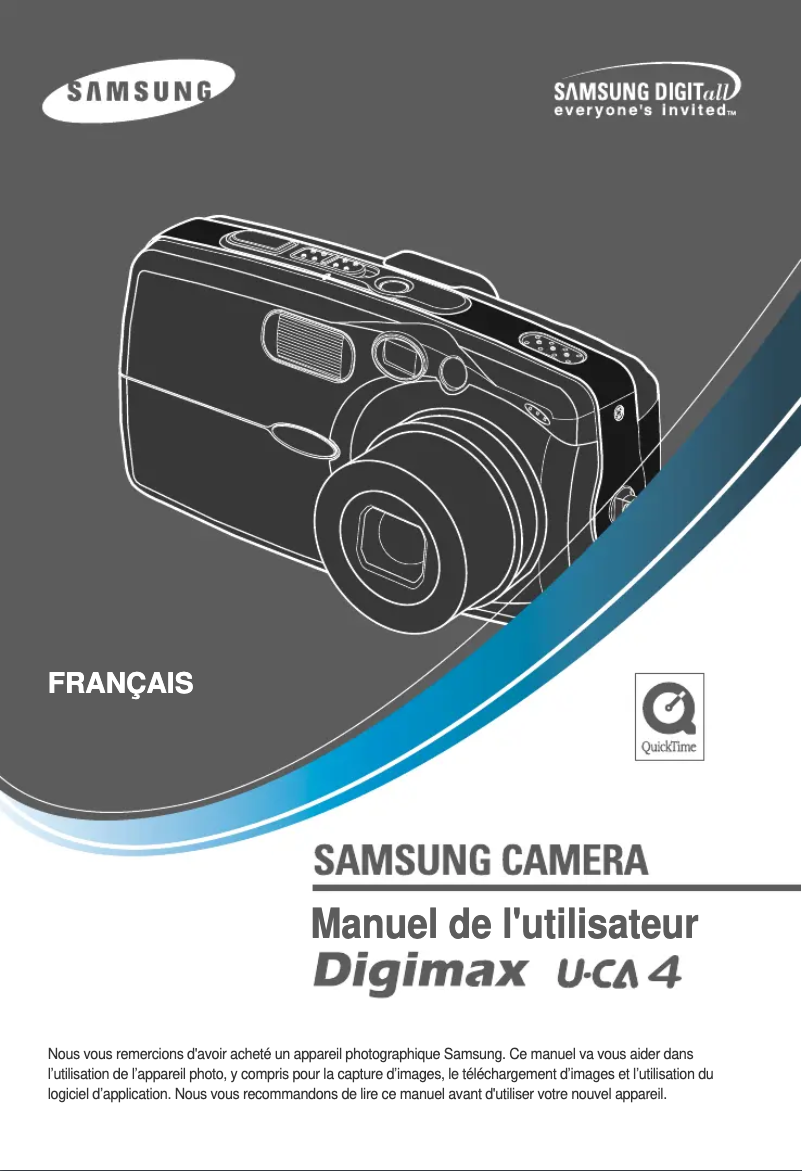 Página 1 del manual Manual de usuario Samsung Digimax UCA4