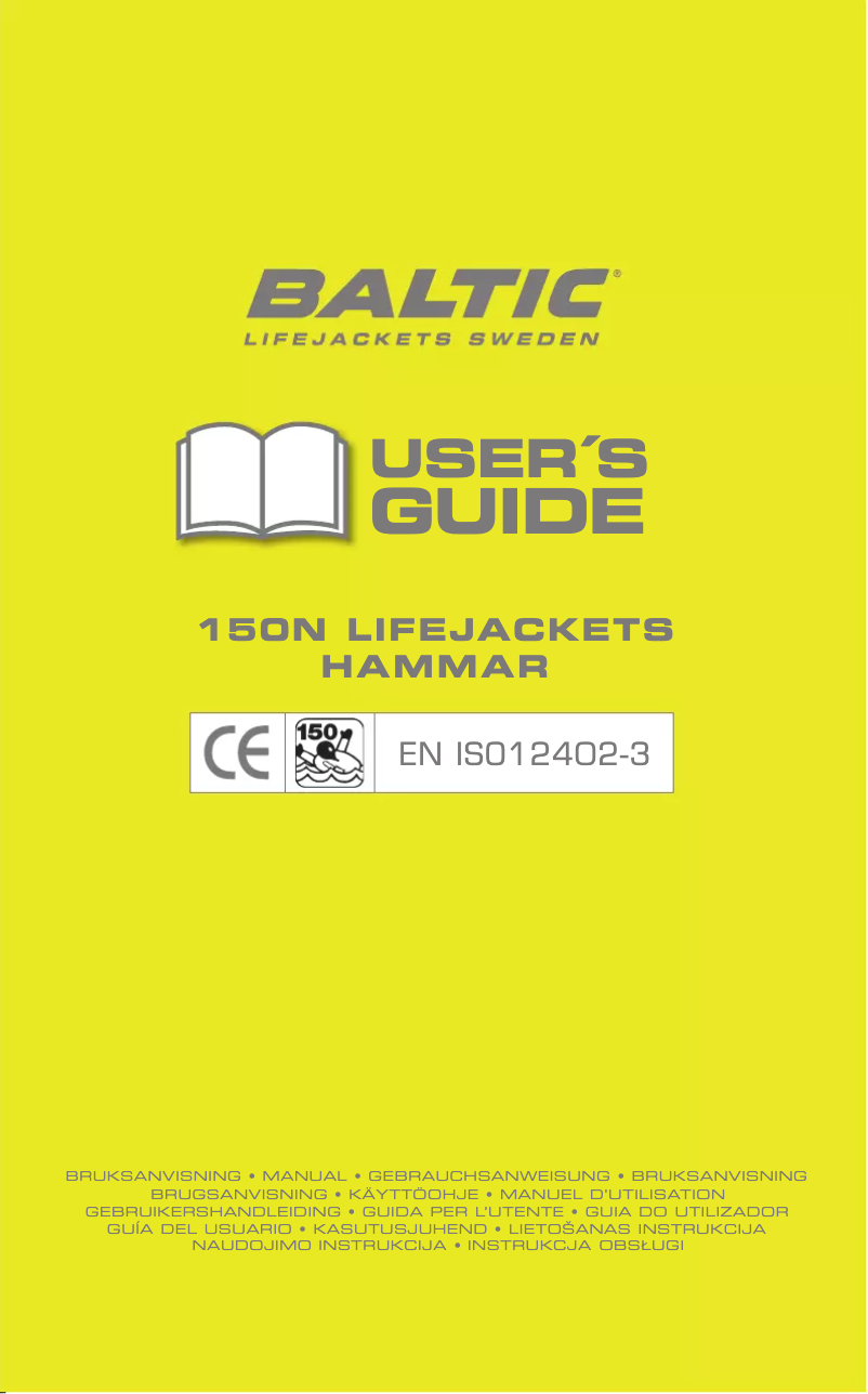 Page 1 de la notice Manuel utilisateur Baltic Industrial 150 Mk2