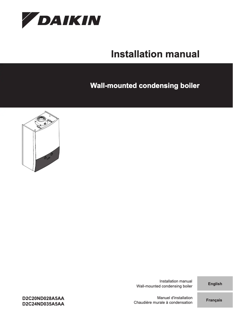 Página 1 del manual Manual de usuario Daikin D2HND012