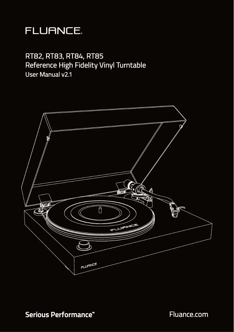 Page 1 de la notice Manuel utilisateur Fluance RT84