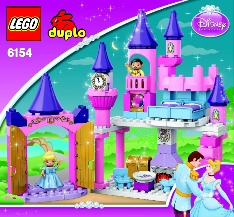 Página 1 del manual Manual de usuario Lego Cinderella's Castle