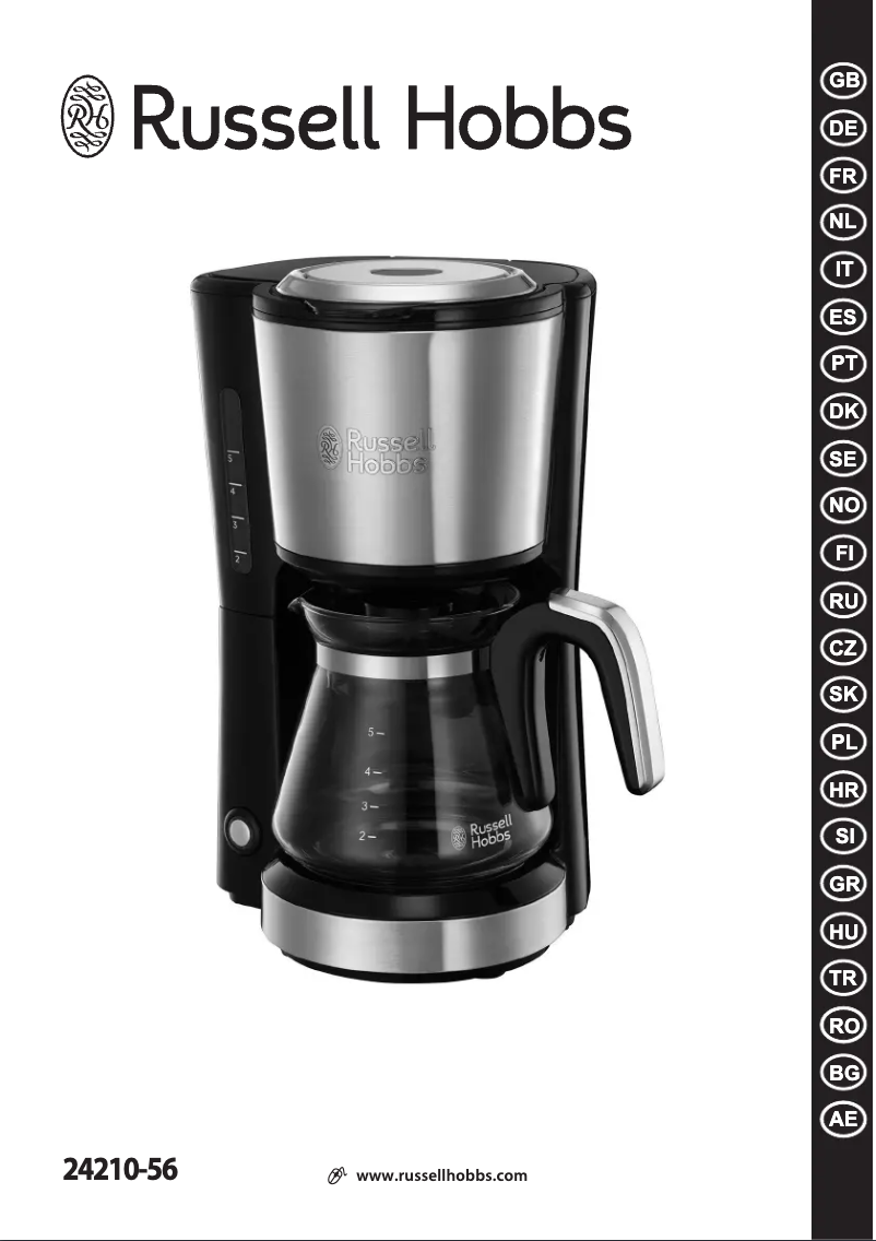 Page 1 de la notice Manuel utilisateur Russell Hobbs 24210-56