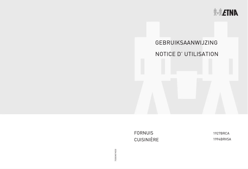 Página 1 del manual Manual de instrucciones Etna 1994BRVSA