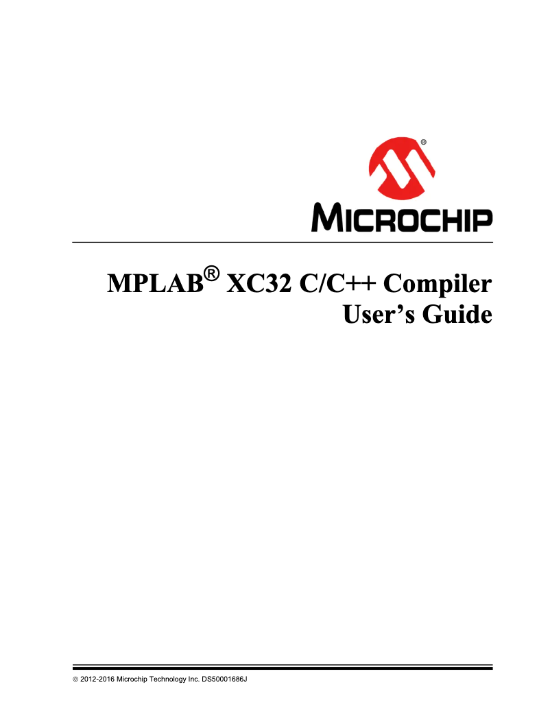 Page 1 de la notice Manuel utilisateur Microchip PIC32MX154F128B