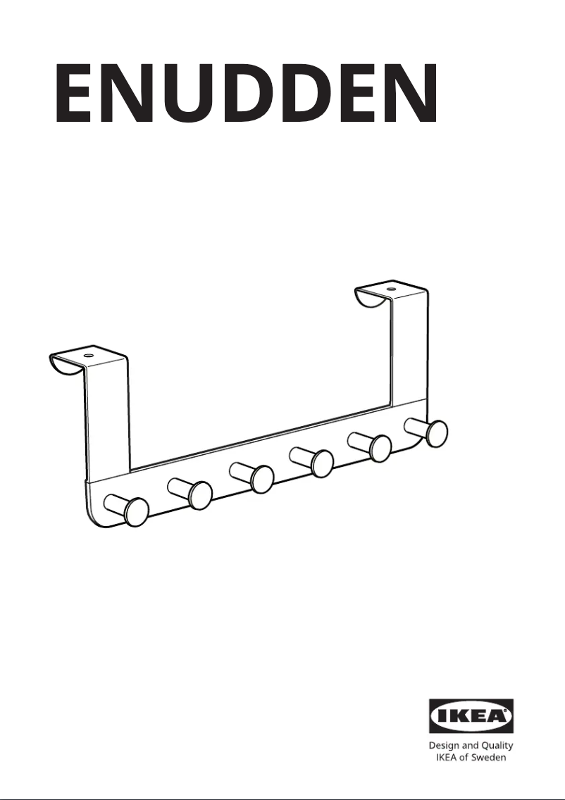 Page 1 de la notice Manuel utilisateur Ikea ENUDDEN 402.516.66