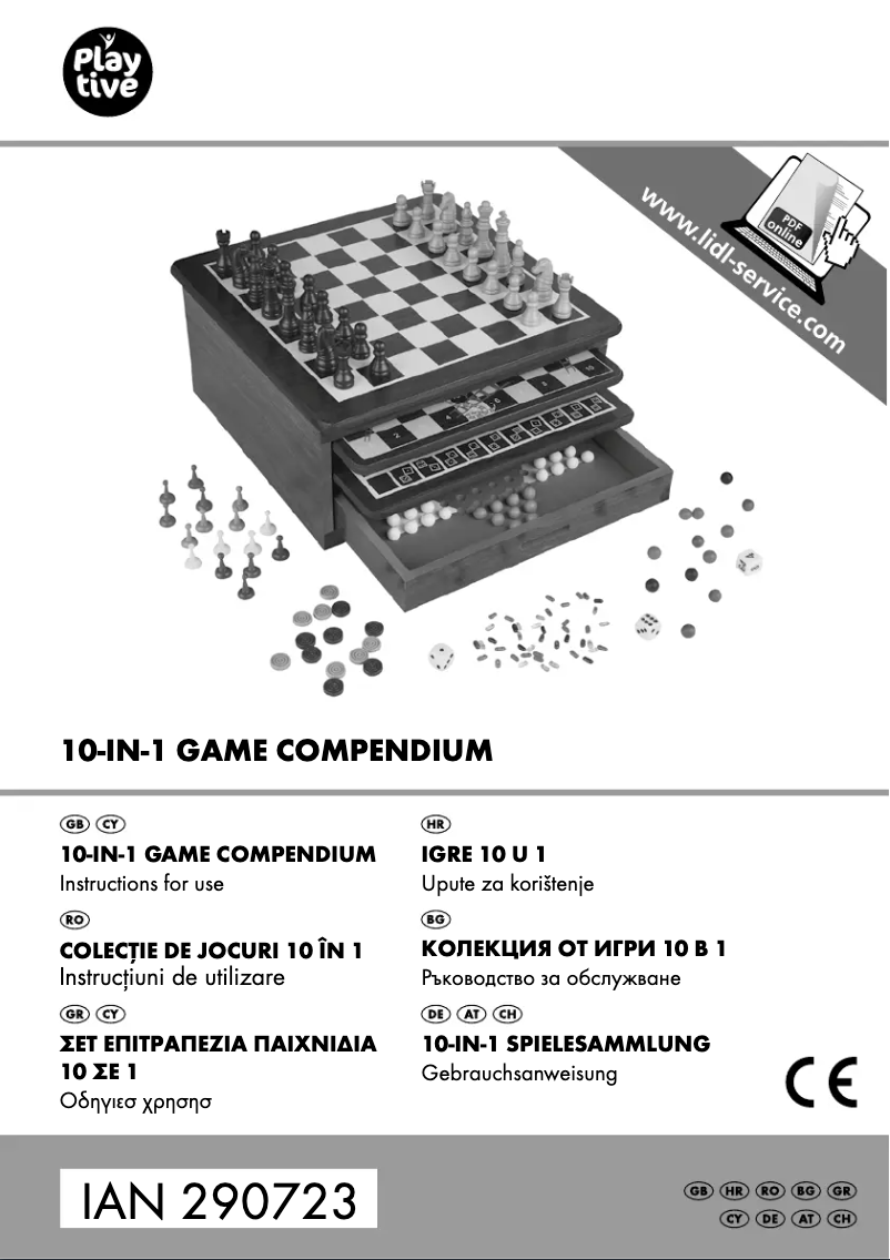 Page 1 de la notice Manuel utilisateur Playtive IAN 290723