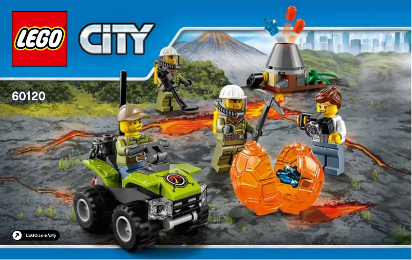 Página 1 del manual Manual de usuario Lego City 60120