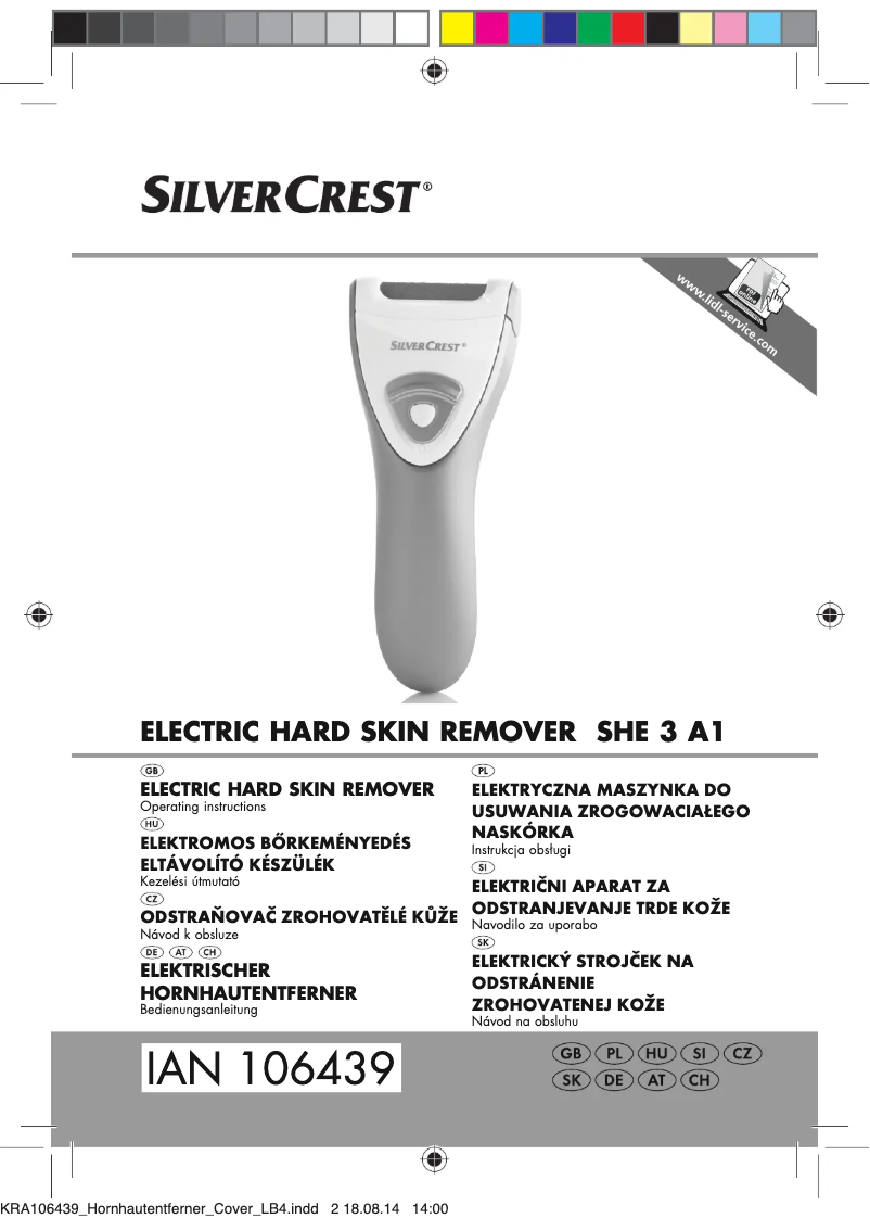 Página 1 del manual Manual de usuario SilverCrest SHE 3 C3