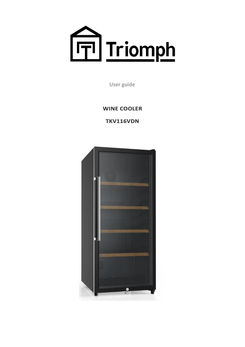 Página 1 del manual Manual de usuario Triomph TKV116VDN