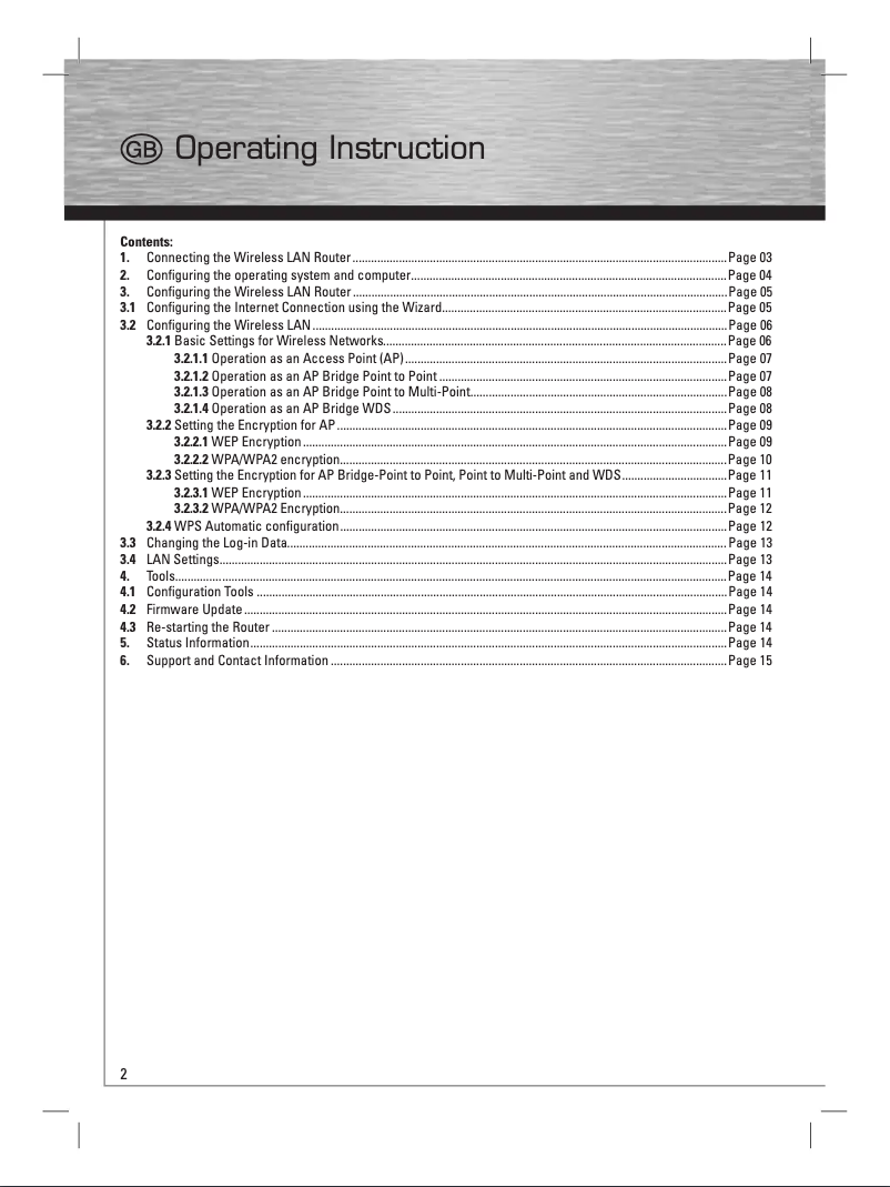 Page 1 de la notice Manuel utilisateur Hama 00062743