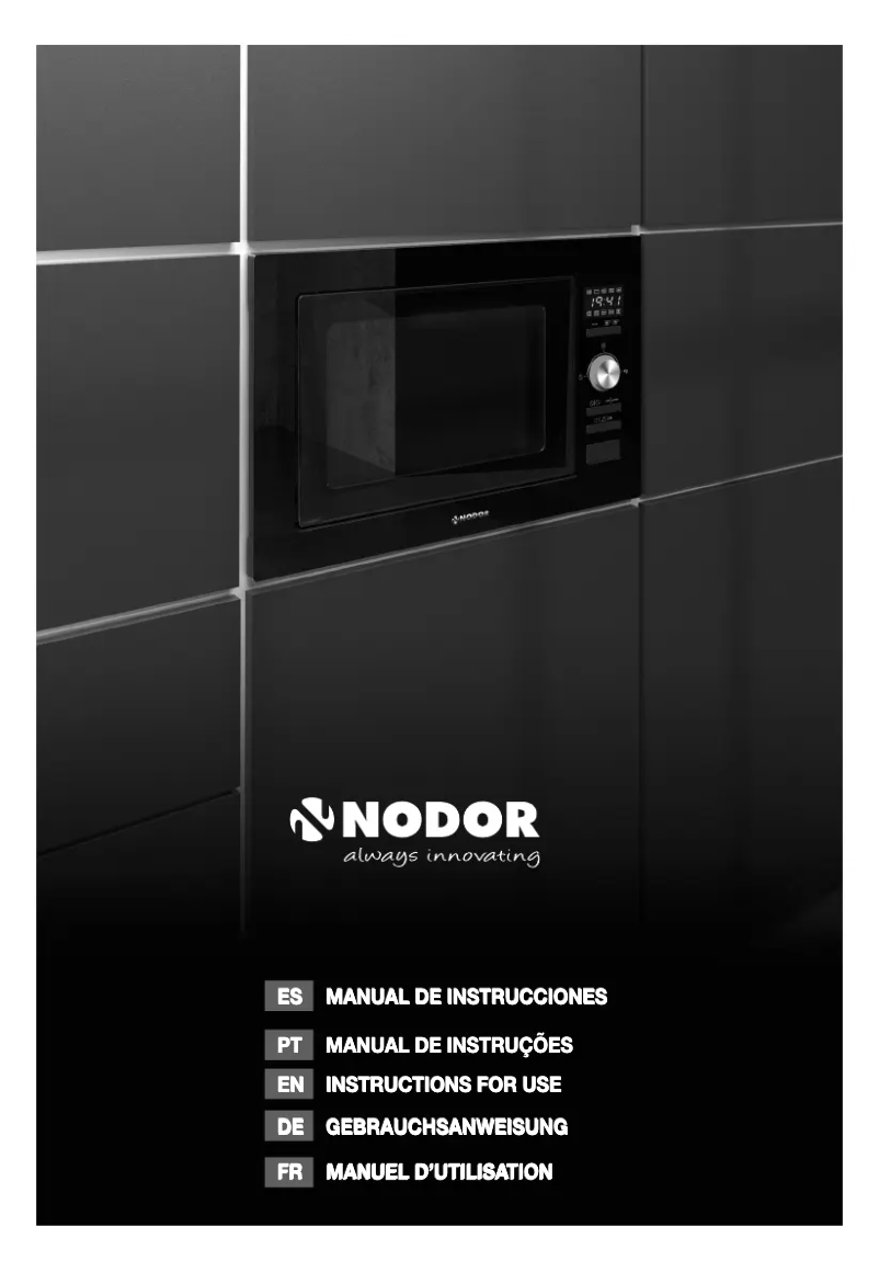 Page 1 de la notice Manuel utilisateur Nodor NorChef MW 25 DG CU