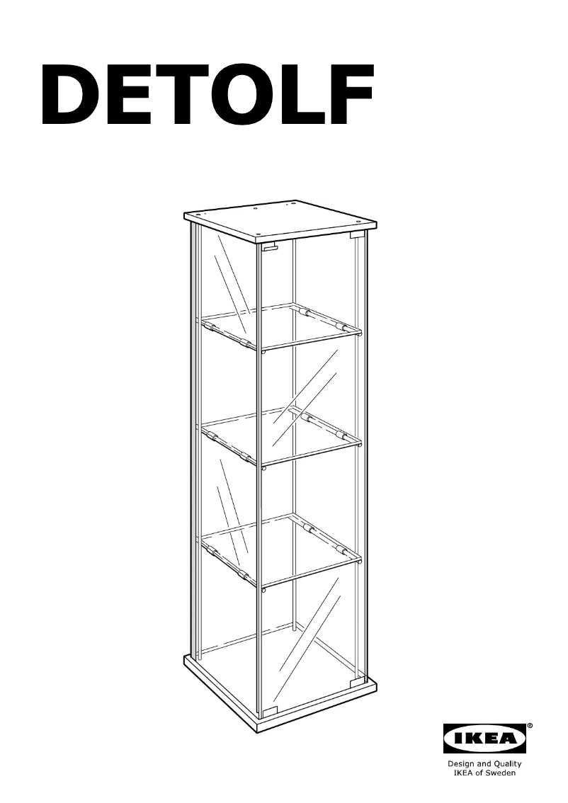 Image de la première page du manuel de l'appareil DETOLF