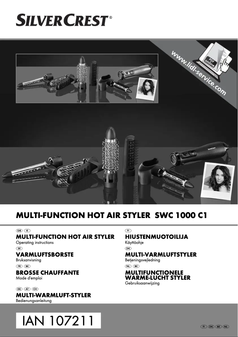 Página 1 del manual Manual de usuario SilverCrest SWC 1000 C1