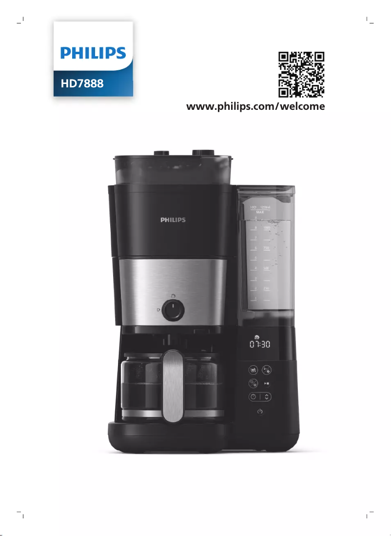 Página 1 del manual Manual de usuario Philips HD7888