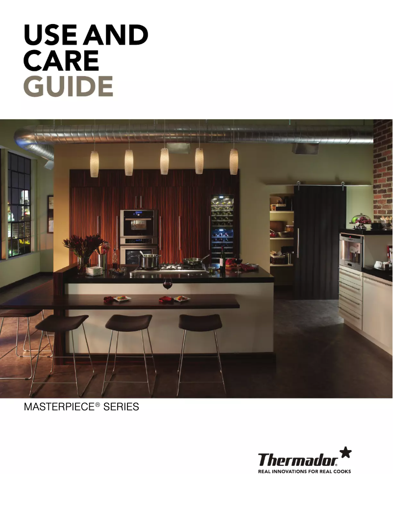 Página 1 del manual Manual de usuario Thermador Masterpiece MES301HS